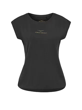 VENICE BEACH | T-shirt de fitness Wonder pour femmes | schwarz